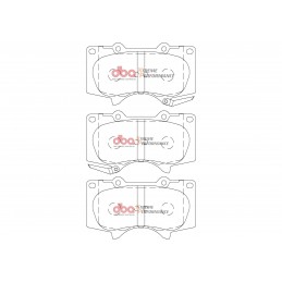 Plaquettes de frein Avant DBA Type XP TOYOTA Fortuner 4.0L 2016-