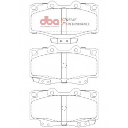 Plaquettes de frein Avant DBA Type XP TOYOTA Hilux Surf 2.8L D 88-97