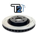 Disques DBA 4000 Series T3 Rainuré - Arrière HONDA Civic Aerodeck 1.6L 99-2001