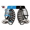Disques DBA 4000 Series T3 Rainuré - Arrière NISSAN Qashqai +2 1.6L TD 2011-2014