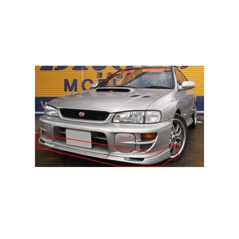 Lame pare choc avant STI V5 V6 1999-2000