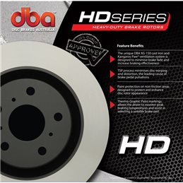Disques DBA 4000 Series T3 Rainuré - Avant  MAZDA MX5 (Mk4) (ND) 2.0L 2015-