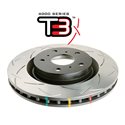 Disques DBA 4000 Series T3 Rainuré - Arrière NISSAN Qashqai +2 1.5L TD 2009-2014