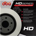 DBA Discs 4000 Series XS Slotted - Rear HONDA Civic (6th Gen) 1.4L 95-97