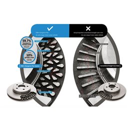 Disques DBA 4000 Series XS Rainuré - Arrière NISSAN Qashqai +2 2.0L TD 2009-2011