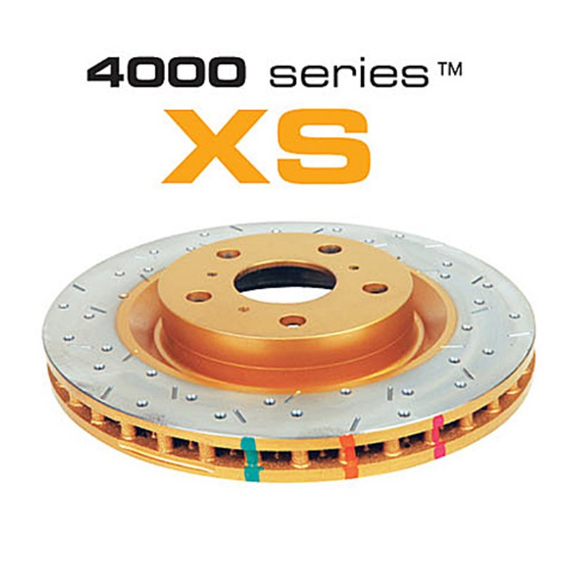 Disques DBA 4000 Series XS Rainuré - Avant  HONDA Civic (8th Gen) 1.4L 2006-2012
