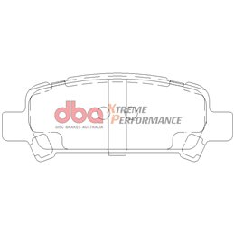 Plaquettes de Frein Arrière DBA SP Type GT 1999-2000/STI 1997-2000/IMPREZA/LEGACY/FORESTER