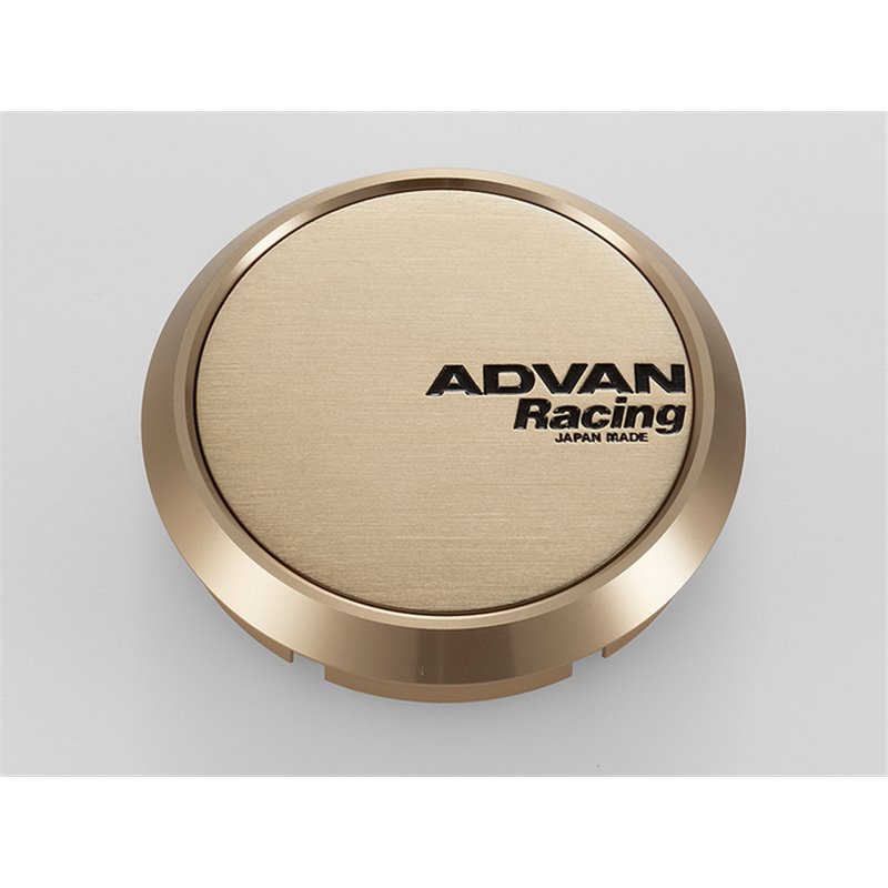 Advan 63mm Flat Centercap - Bronze Alumite