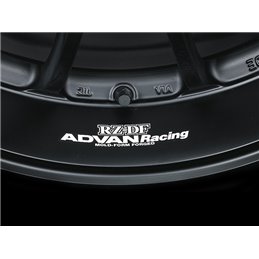 Advan RZ-DF Spoke Sticker (White) - 2 Pack