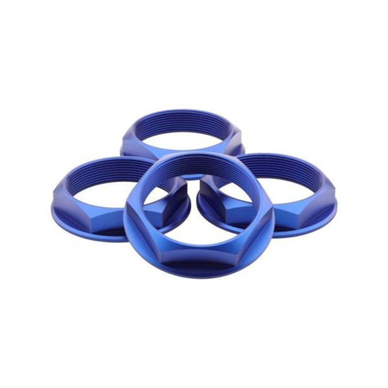 fifteen52 Écrous Hexagonaux Super Touring (Chicane/Podium) Bleu Anodisé - Set de 4