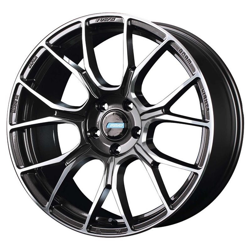 Gram Lights 57BNA 19x8.5 ET36 5x114.3 Super Dark Gunmetal