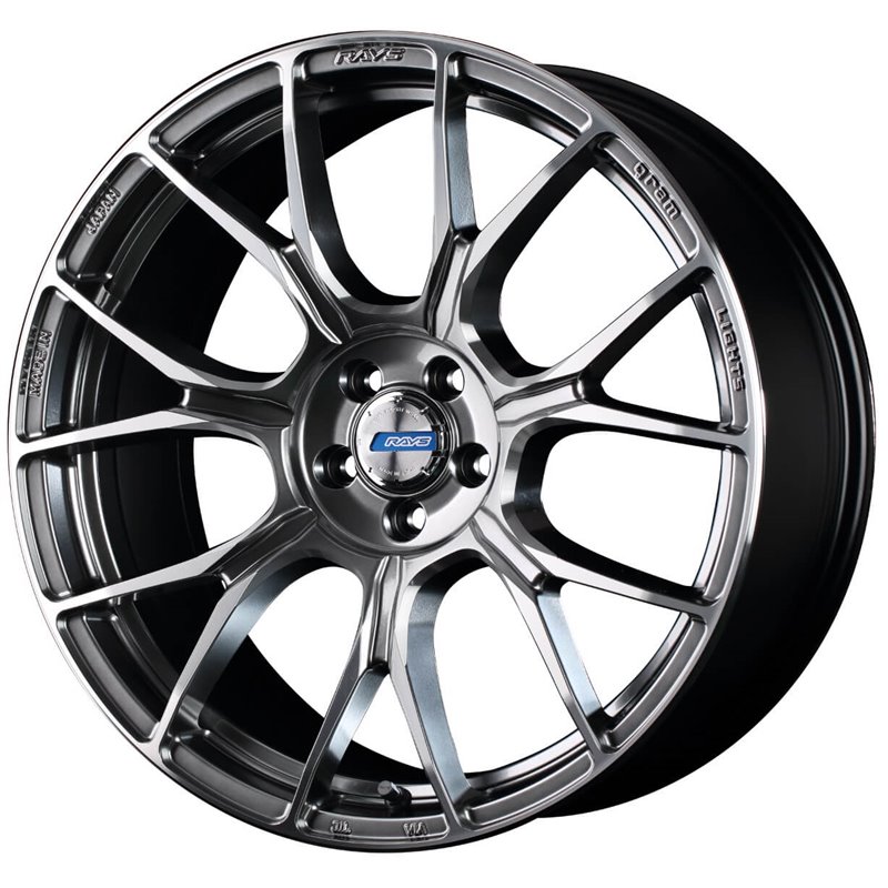 Gram Lights 57BNA 19x9.5 ET42 5x114.3 Argent Brillant