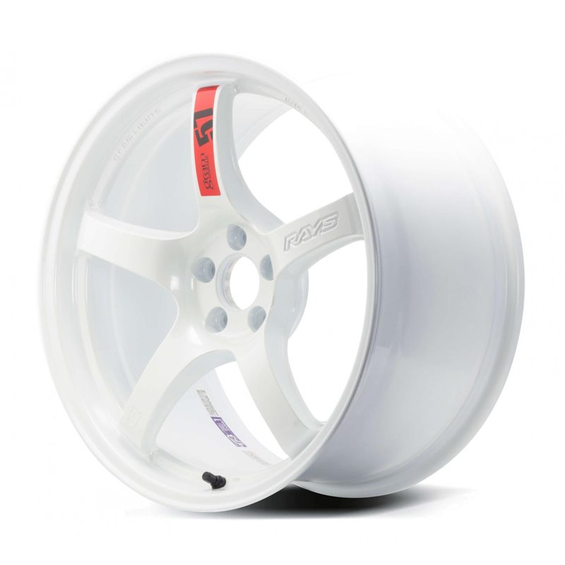 Gram Lights 57CR 18x10.5 ET22 5x114.3 Ceramic Pearl
