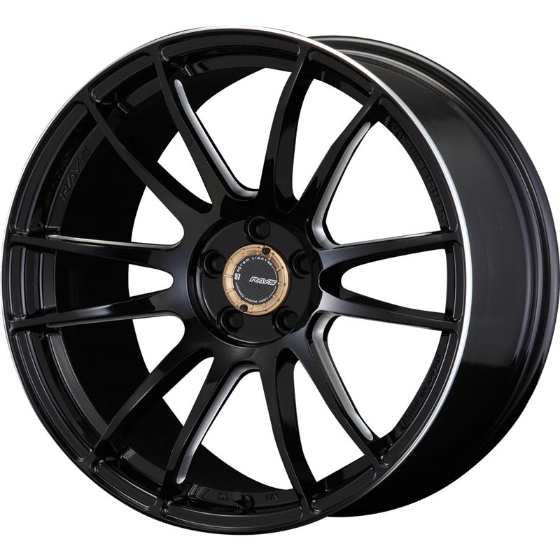 Gram Lights 57XTREME 18x9.5 ET22 5x114.3 Black (CJ Spec) 
