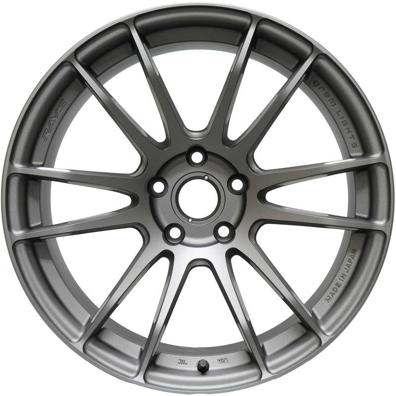 Gram Lights 57XTREME 18x9.5 ET30 5x114.3 Graphite Mat