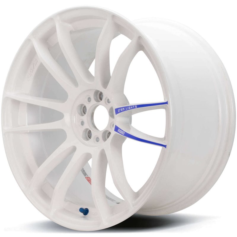 Gram Lights 57XTREME Spec-D 18x9.5 ET38 5x114.3 Blanc