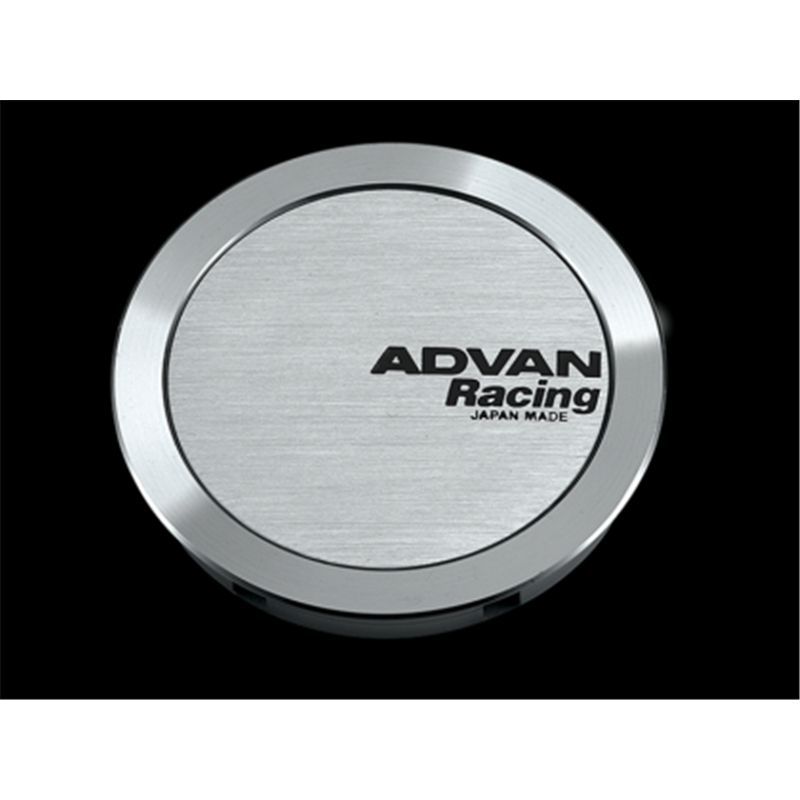 Advan 73mm Full Flat Centercap - Silver Alumite