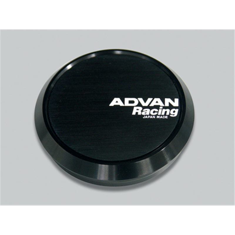 Cache Central Plat Advan 73mm - Noir