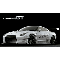 Advan GT Beyond 19x8.0 ET44 5x114.3 Hyper Black