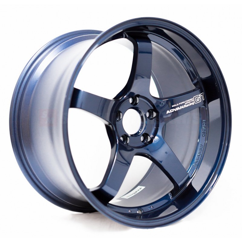 Advan GT Premium 21x9.5 ET40 5x114.3 Bleu Titane