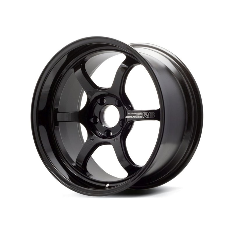 Advan R6 18x7.5 ET47 5x114.3 Titanium Black