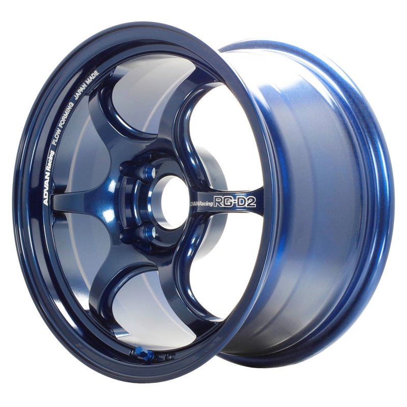 Advan RG-D2 15x8.0 ET35 4x100 Bleu Indigo