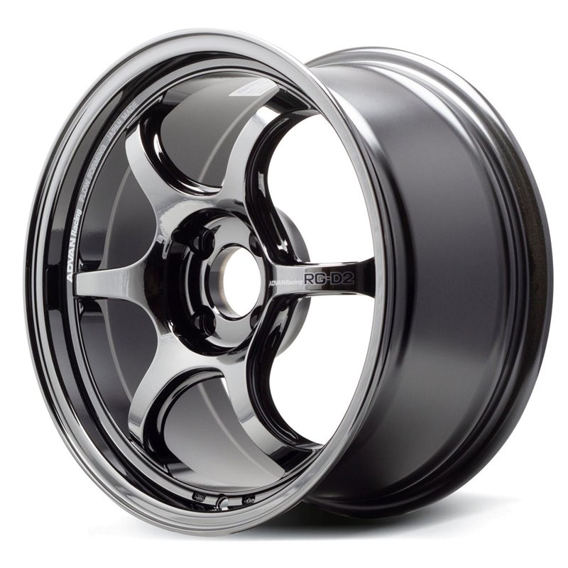 Advan RG-D2 17x8.5 ET-10 6x139.7 Chrome Noir