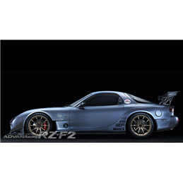 Advan RZ-F2 18x9.5 ET45 5x120 Titanium Black