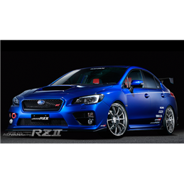 Advan RZII 17x9.0 ET45 5x114.3 Noir Brillant