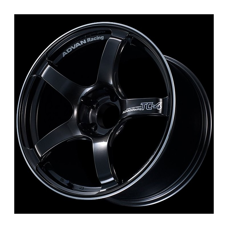 Advan TC4 17x8.0 ET35 5x100 Noir Gunmetal Et Contour