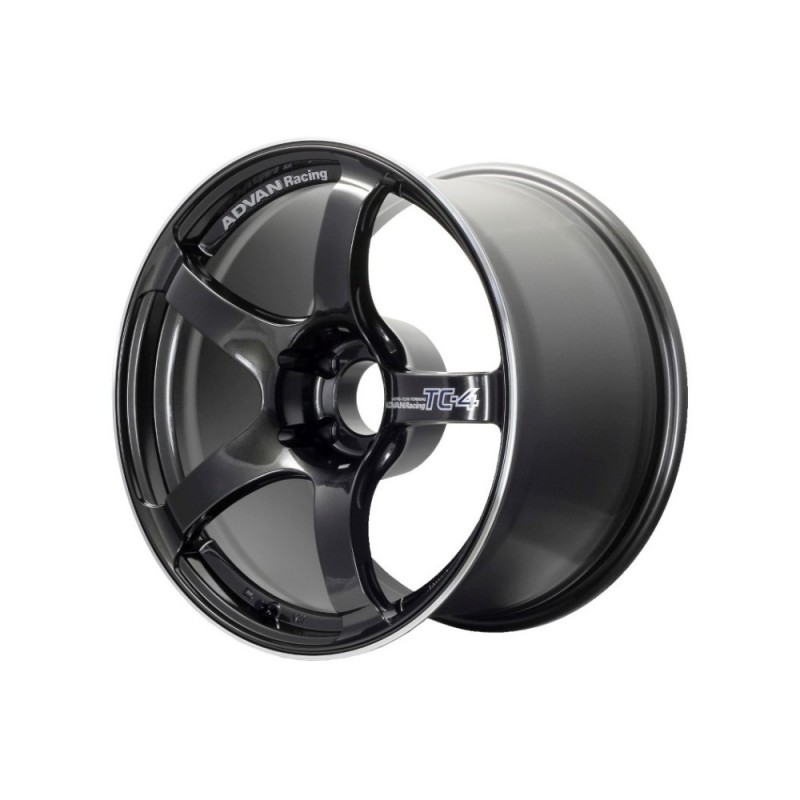 Advan TC4 18x10 ET35 5x114.3 Racing Black Gunmetallic & Ring 