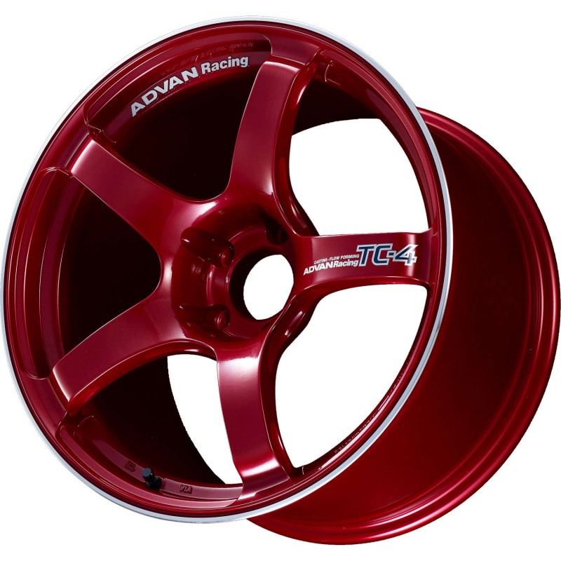 Advan TC4 18x9.5 ET45 5x100 Rouge Candy