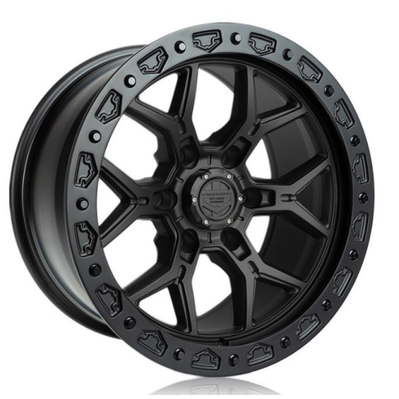 Vorsteiner Venom Rex 601 Beadlock 17x9.0 ET0 6x139.7 Noir Charbon