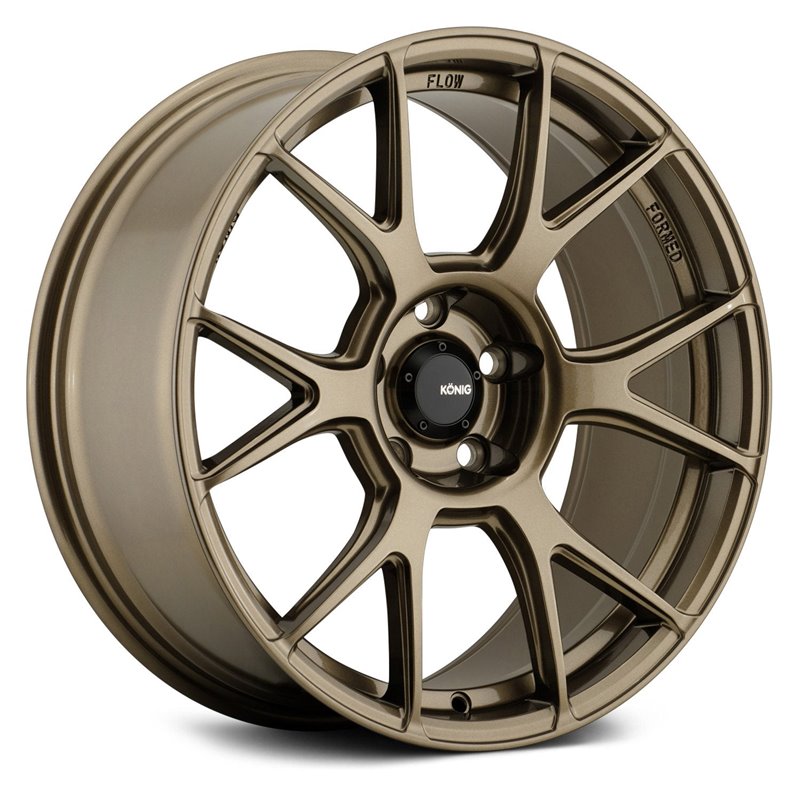 Konig Ampliform 18x8.5 ET43 5x108 Bronze Brillant