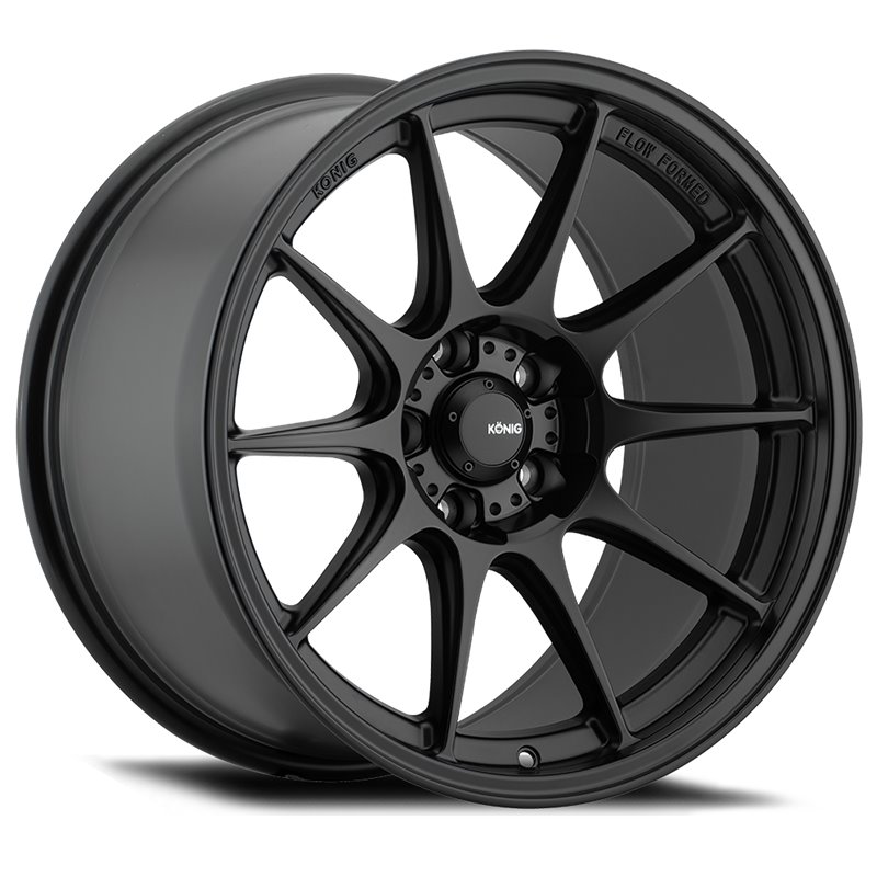 Konig Dekagram 17x9.0 ET40 5x114.3 Noir Semi Mat