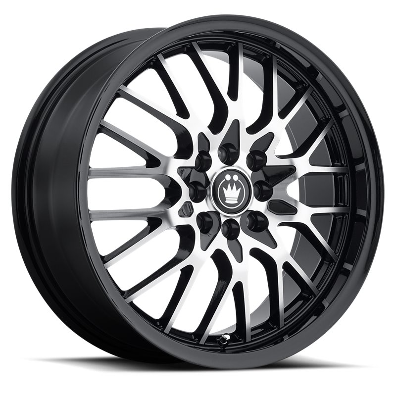 Konig Lace 18x8.0 ET45 5x114.3 Noir/Branches Polies