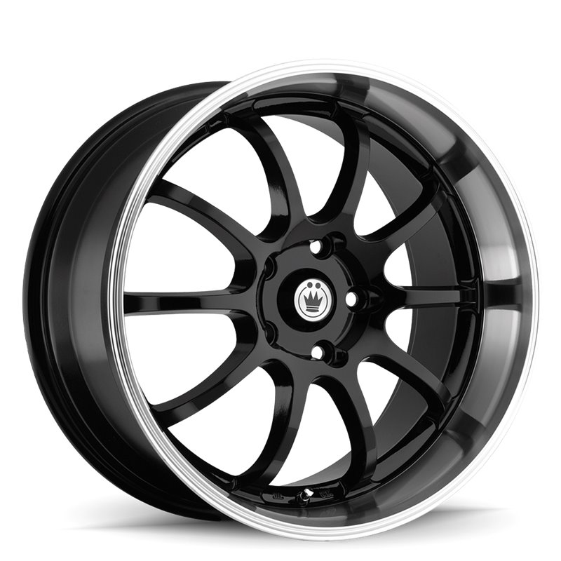 Konig Lightning 16x7.0 ET40 10x100/10x114.3 Noir/Bord Poli