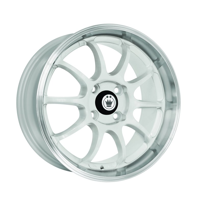 Konig Lightning 16x7.0 ET40 8x100/8x114.3 Blanc/Bord Poli