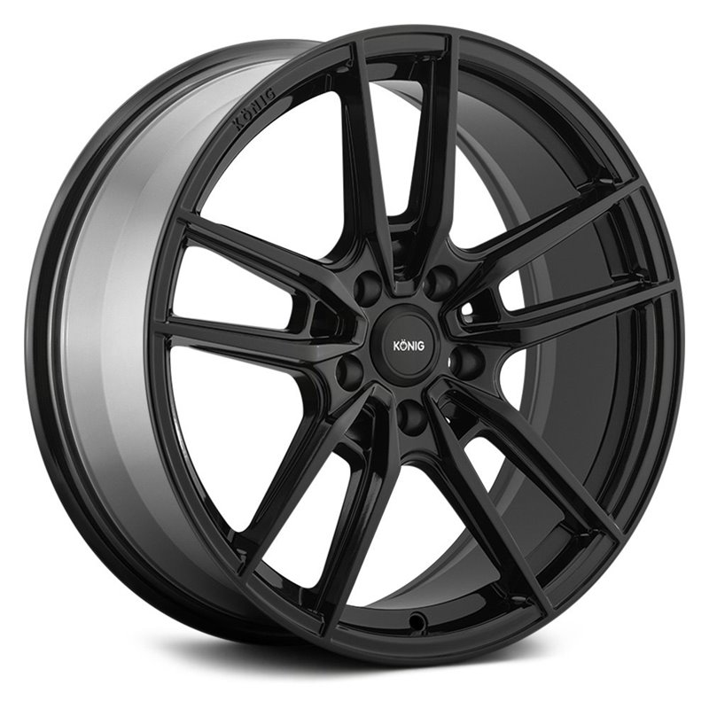 Konig Myth 18x8.0 ET43 5x114.3 Noir Brillant