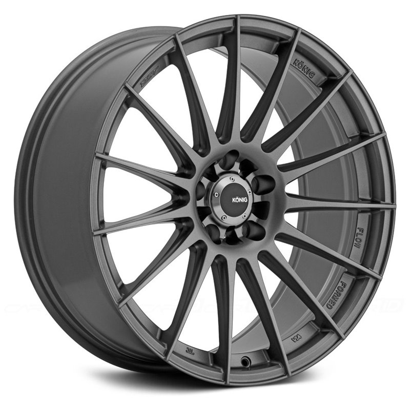 Konig Rennform 18x8.0 ET40 5x108 Gris Mat