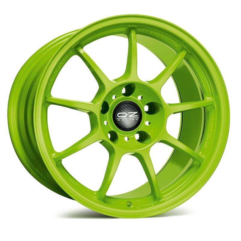 OZ Alleggerita HLT 17x7" 4x100 ET37. Vert Acide