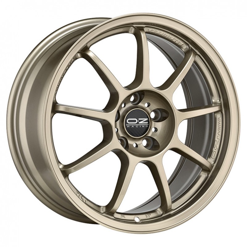 OZ Alleggerita HLT 17x8.5" 5x120 ET40. Or Blanc