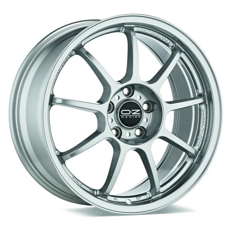 OZ Alleggerita HLT 17x8.5" 5x120 ET35. Gris Argenté