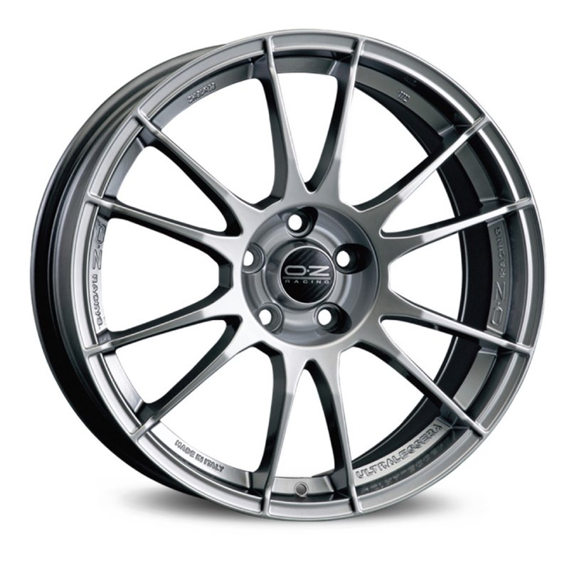 OZ Ultraleggera 18x7" 4x108 ET42. Titane Crystal