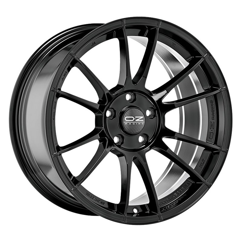 OZ Ultraleggera HLT 19x8.5" 5x112 ET38. Noir Brillant