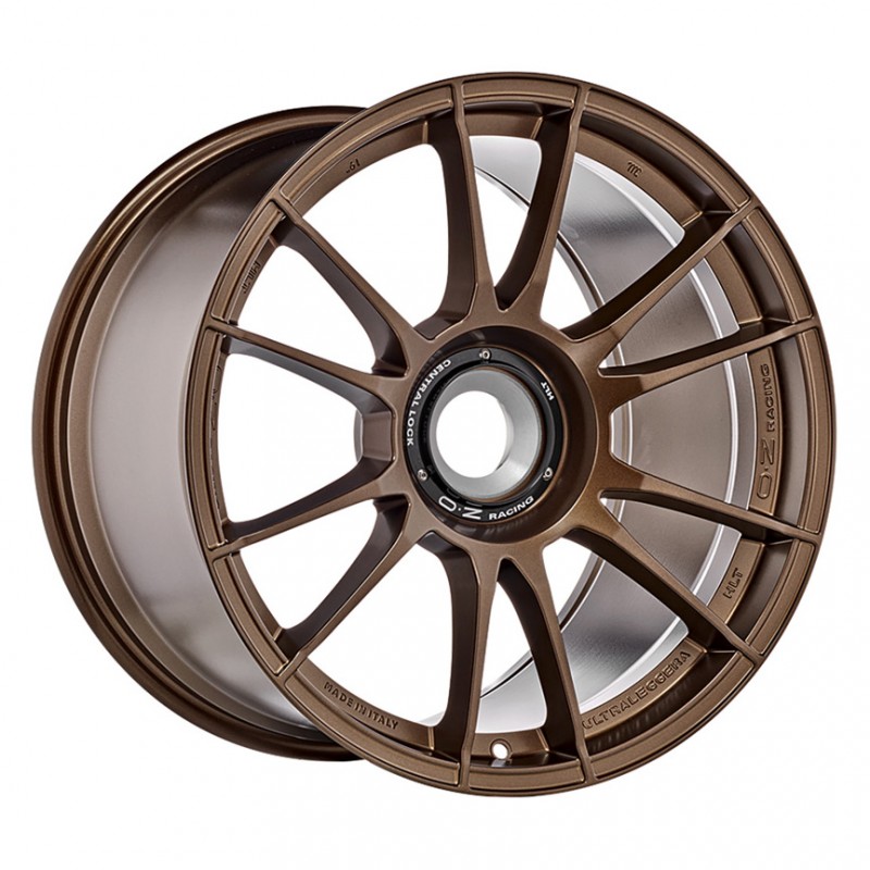 OZ Ultraleggera HLT 19x12" Ecrou Central ET48. Bronze Mat