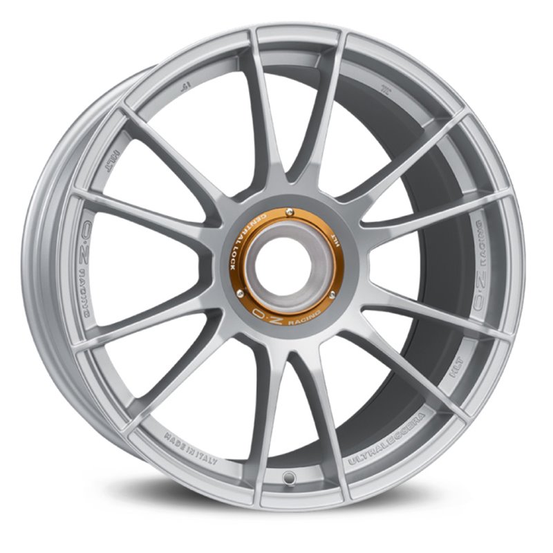 OZ Ultraleggera HLT 20x12" Ecrou Central ET47. Gris Argenté Mat