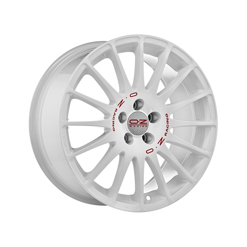 OZ Superturismo WRC 17x7" 4x100 ET40 Blanc