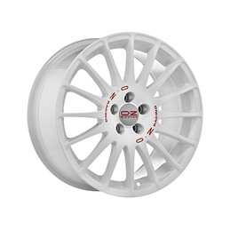 OZ Superturismo WRC 18x7" 4x108 ET20. Blanc