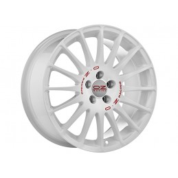 OZ Superturismo WRC 18x8" 5x114.3 ET40. Blanc